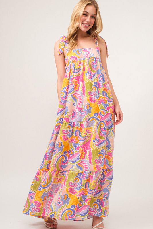 Paisley Maxi Dress